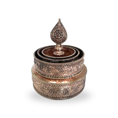 Pacific Giftware Hamsa Símbolo Escultórico Joyería Joyero Recuerdo Tarot Caja Fengshui Talismán De La Suerte Decoración Para El Hogar 5.25" L