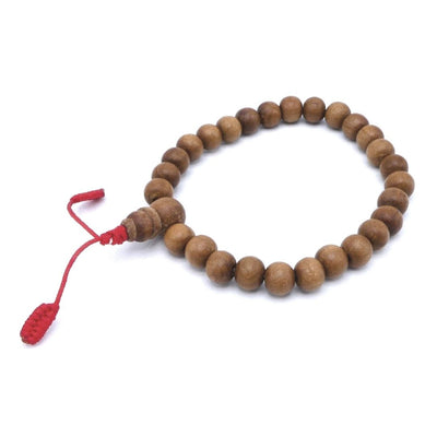 Sandalwood wrist mala