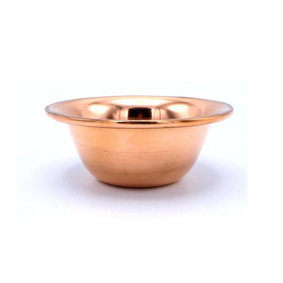 Buddhist copper offering bowl, called Yonchap, for water altar offerings Ashtamangala