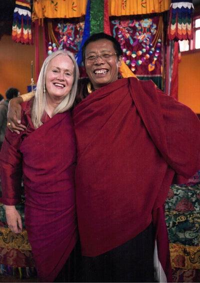 Lama Tsultrim Allione and Tulku Sang-ngag Rinpoche