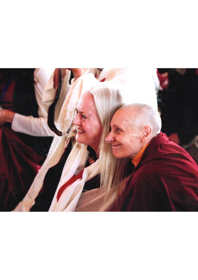Lama Tsultrim Allione and Tenzin Palmo