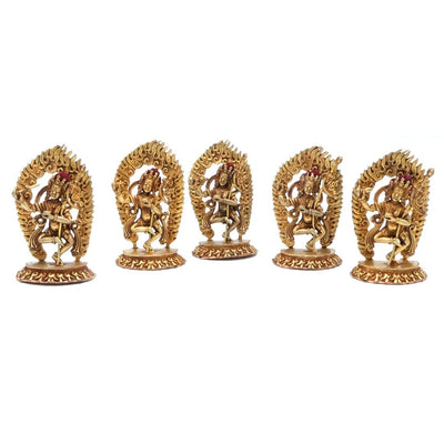 Five Dakini Mandala Statues