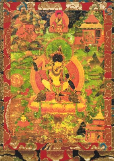 Urgyen Dorje Chang Pamasambhava Guru Rinpoche thangka